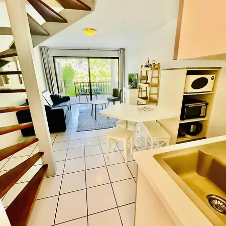 Duplex T3 2 étoiles Bord De 65mcarrés Biscarrosse