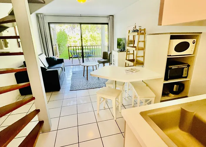 Duplex T3 2 étoiles Bord De 65mcarrés Biscarrosse